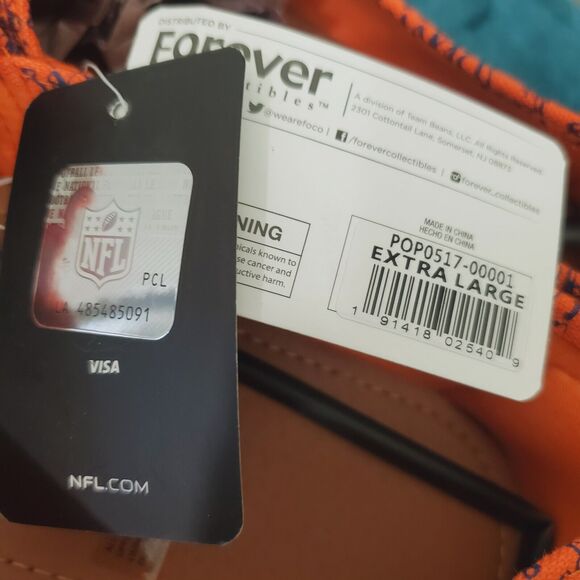 Denver Broncos NFL Slip On Shoes Womens Size XL 9-10 Orange Canvas Football  New - Picture 9 of 11